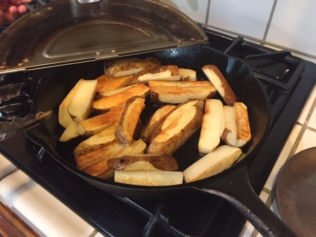 English oven potato chips