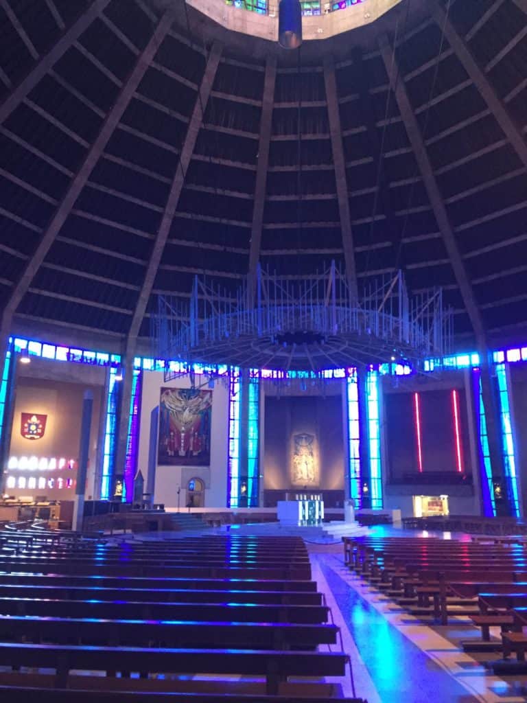 Interior Metropolitan Cathedral of Liverpool