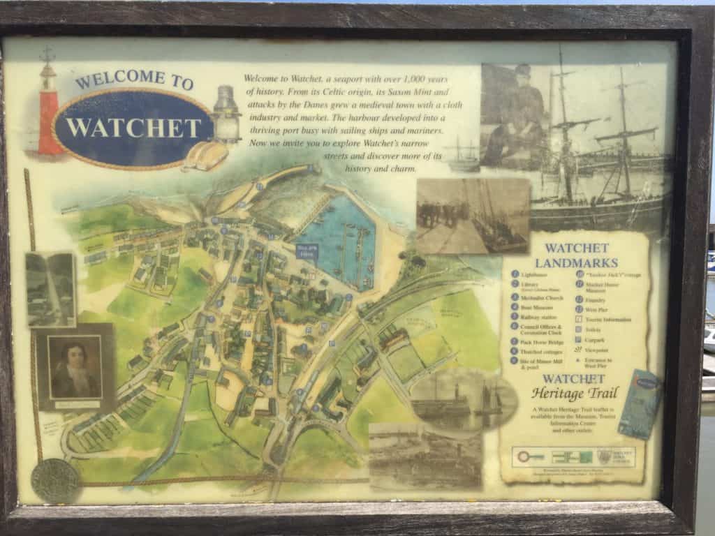 Map of Watchet Heritage Trail