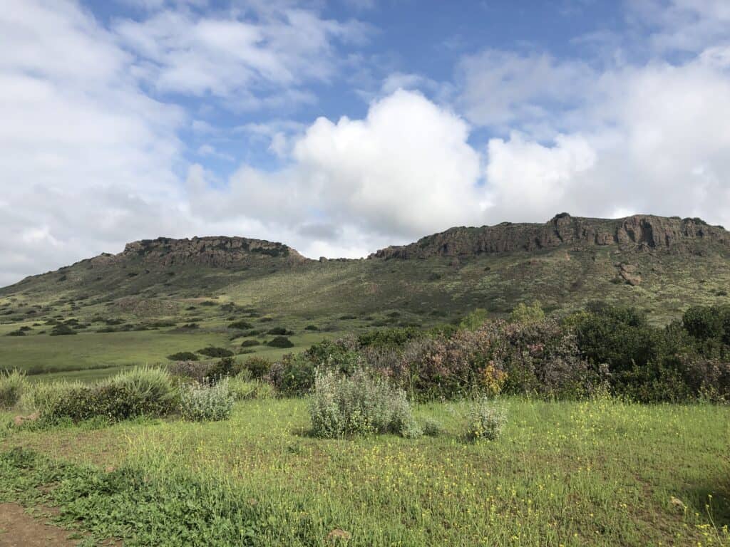 A view of the mesa at Wildwood Park, Thousand Oaks, CA