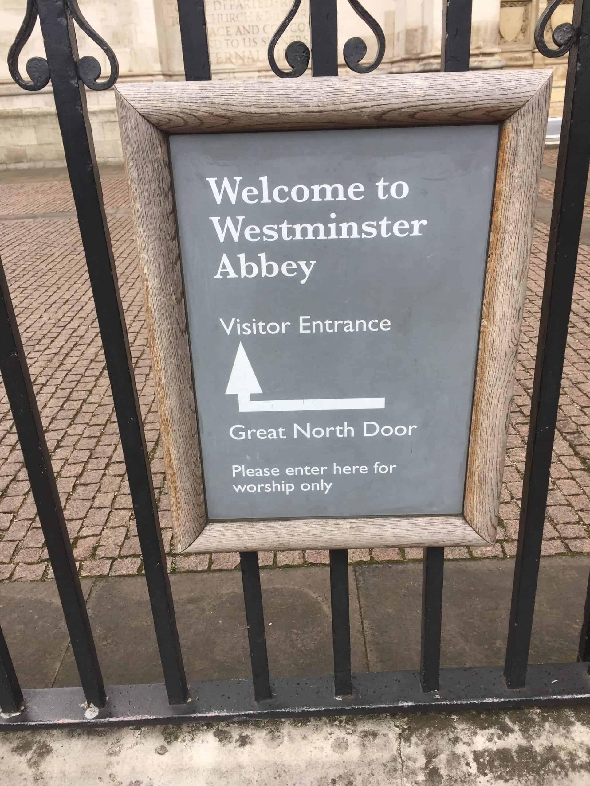 Welcome to Westminster Abbey