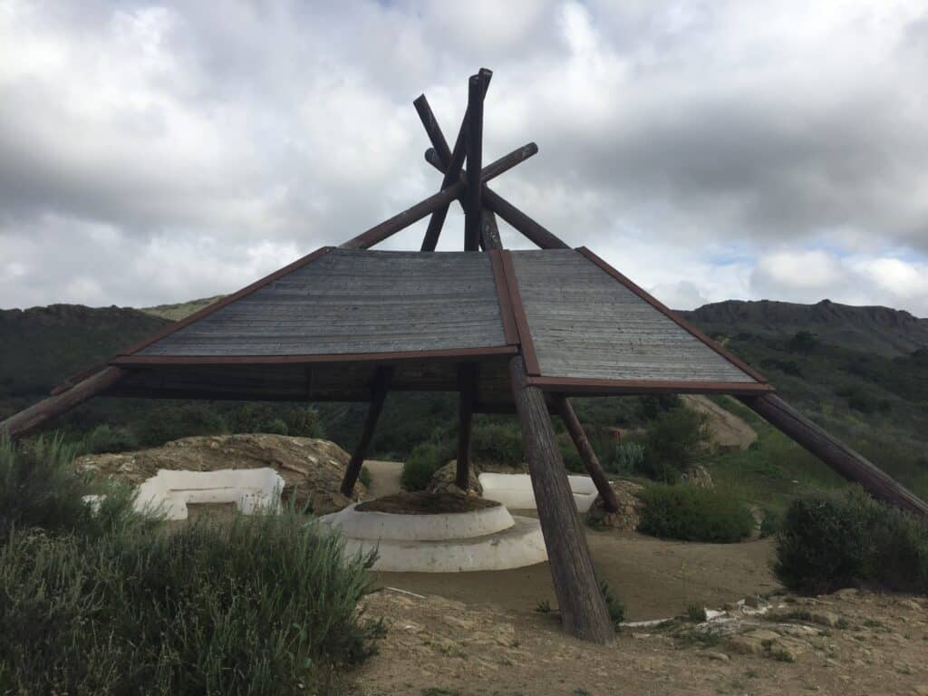 The teepee house - Picture of Paradise Falls, Thousand Oaks