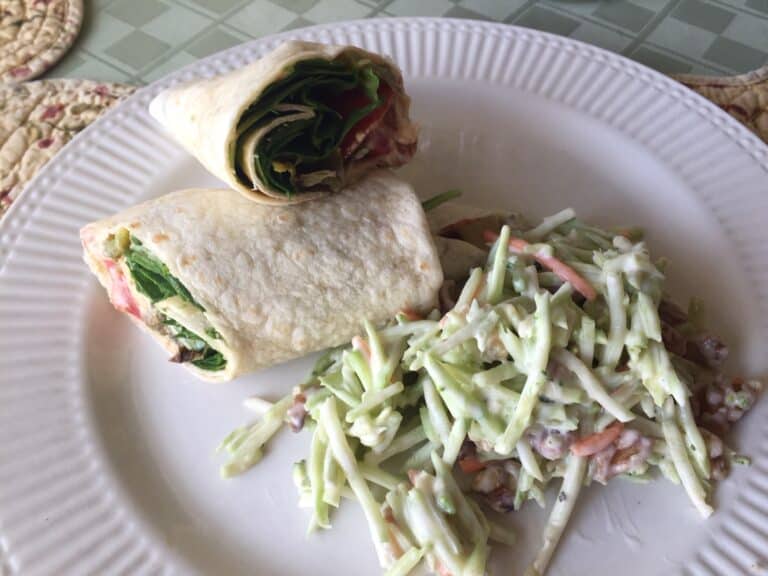 Dunster Castle Veggie Wrap