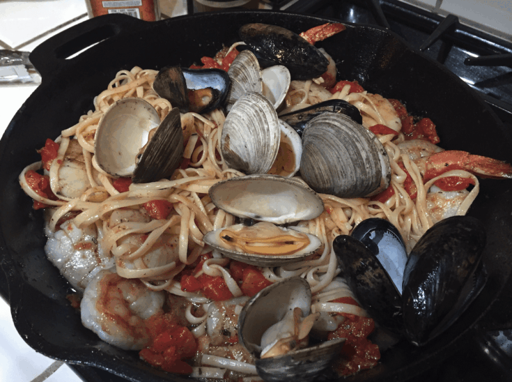 Homemade Pasta Allo Scoglio