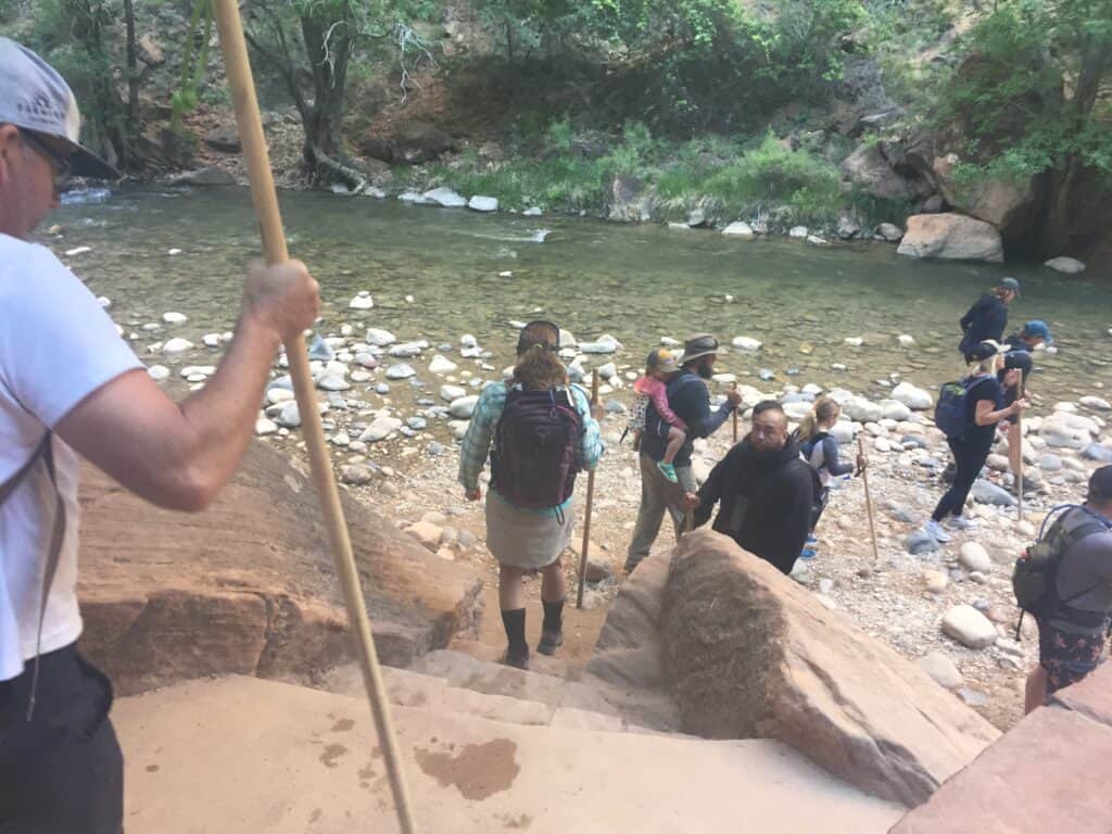 Entering The River At The Narrows