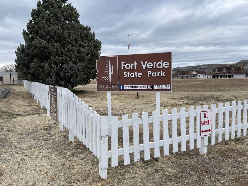 Fort Verde State Park sign - photo by www.theplaceswherewego.com