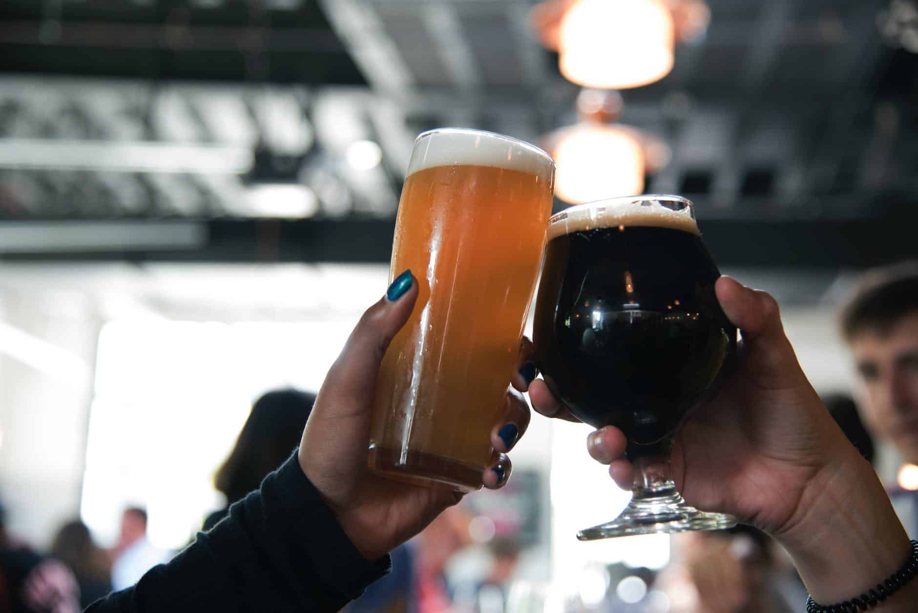 selective focus photography of people having a toast