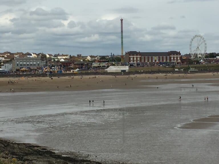 A view of Barry Island Amusement Park - from a visit by The Places Where We Go Podcast