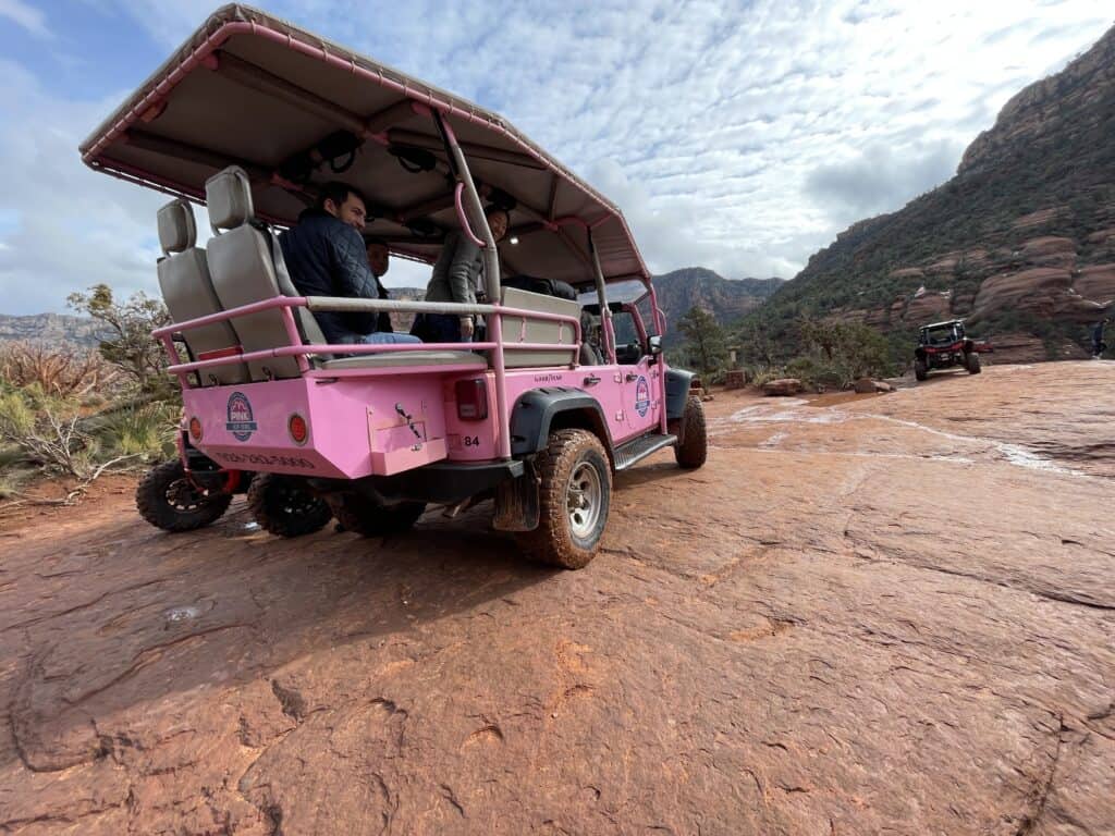 Pink Jeep Tours at Little Horse Trail in Sedona Arizona - photo by www.theplaceswherewego.com