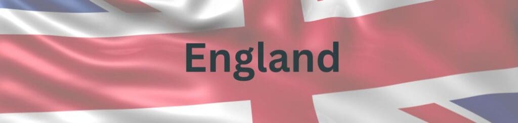 England Banner - The Places Where We Go