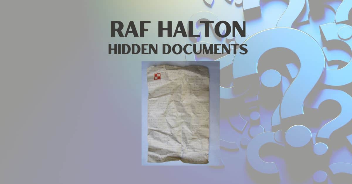 RAF Halton Hidden Documents - blog post cover image