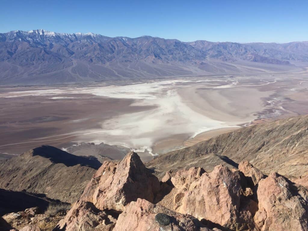 Vista from Dantes View - Death Valley National Park, California