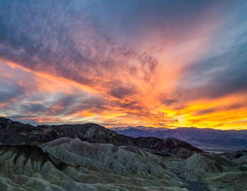 Zabriskie Point Sunset - The Places Where We Go