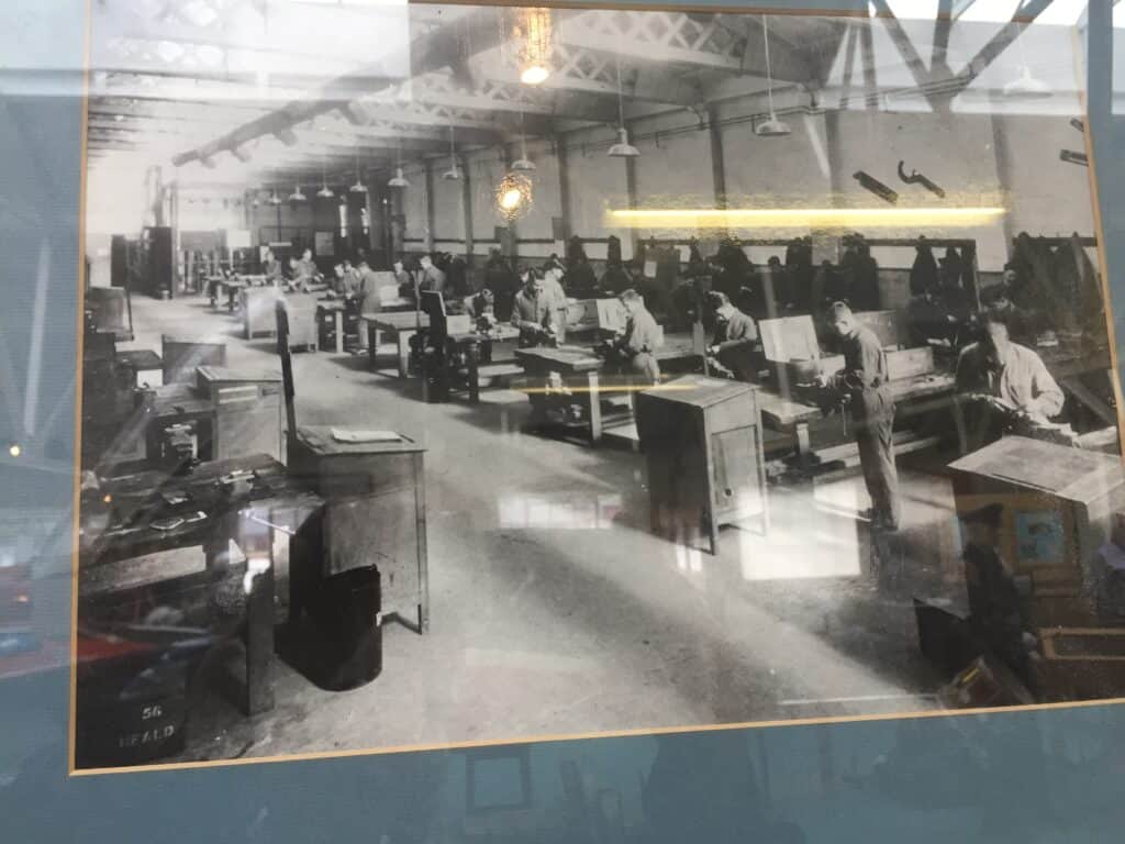 Photo of technical training apprentices at RAF Halton circa 1930s-1940s
