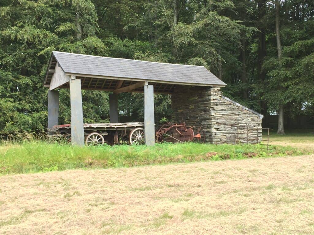 Farm structure at St Fagans Museum