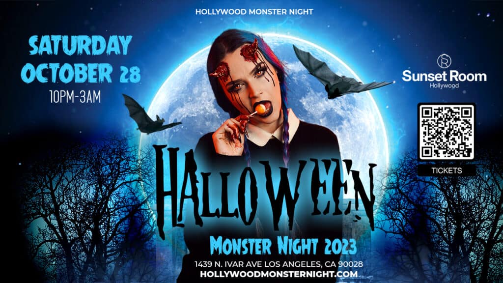 Hollywood Monster Night 2023 Advertisement