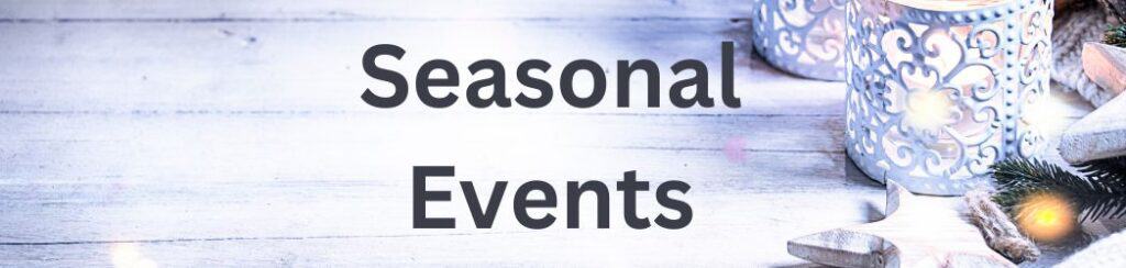 Seasonal events page banner