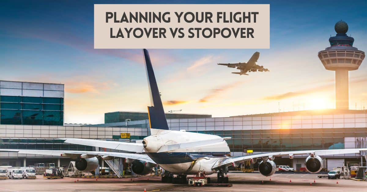 Blog post cover - Layover vs Stopover