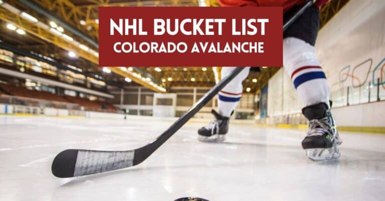 Blog post cover to NHL Bucket List - Colorado Avalanche