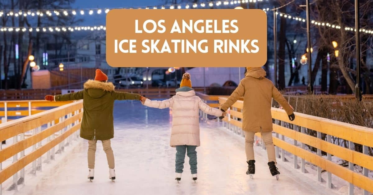 Blog post cover image - Los Angeles ice skating rinks