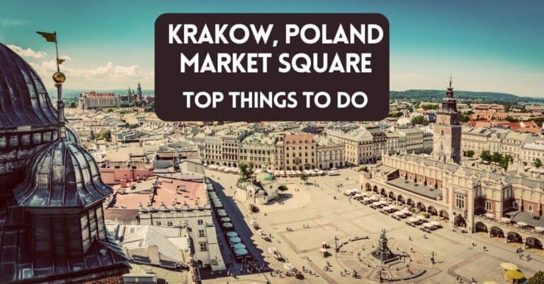 11+ Best Places You Must See in Krakow Market Square