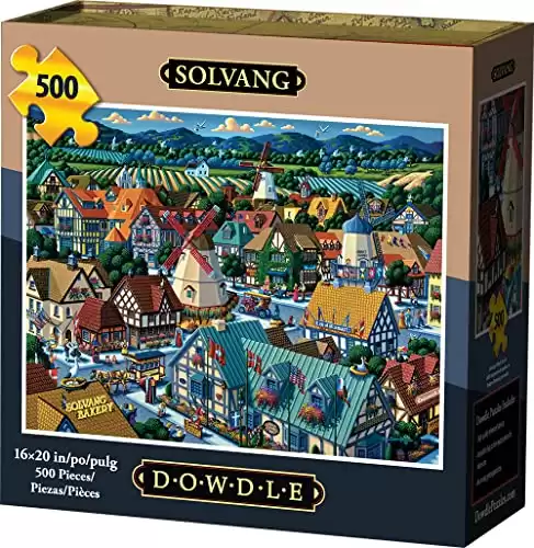 Dowdle Jigsaw Puzzle - Solvang - 500 Piece