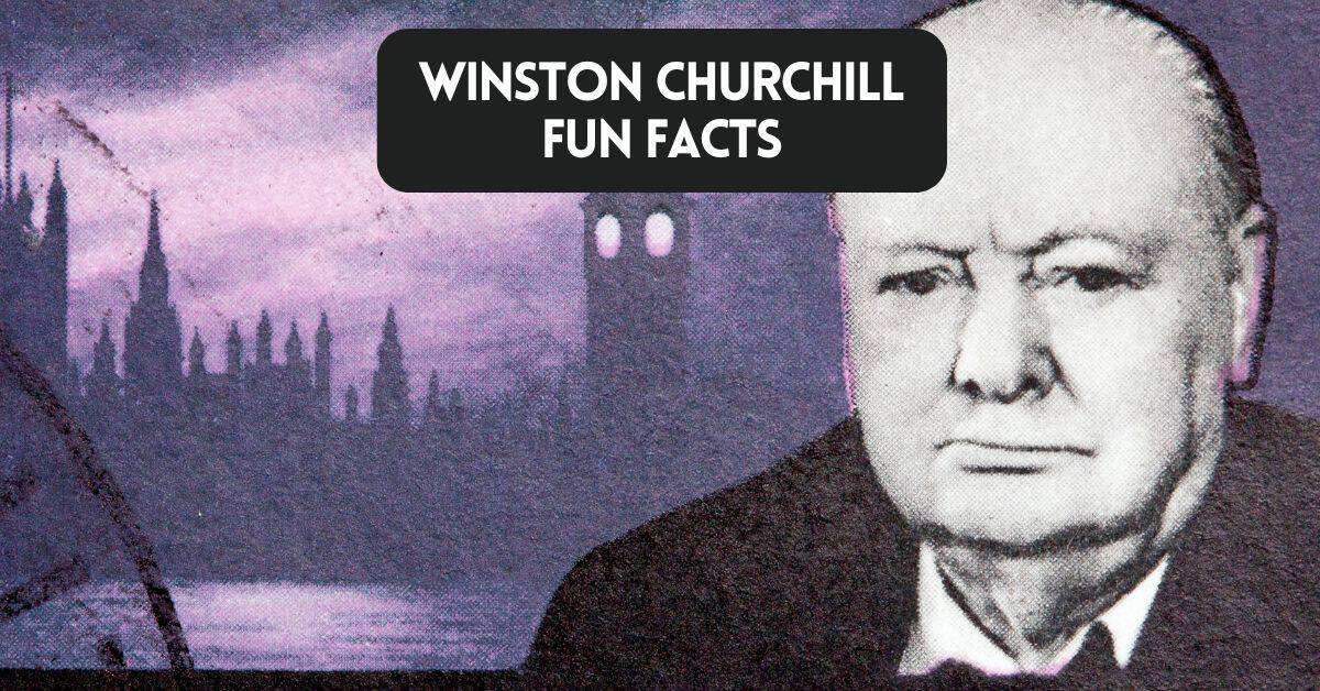 Blog post cover image for Winston Churchill fun facts post
