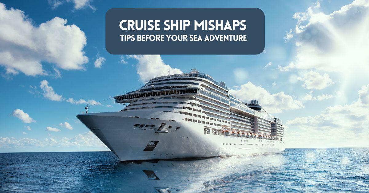 Blog post featured image for article about Cruise Ship Mishaps