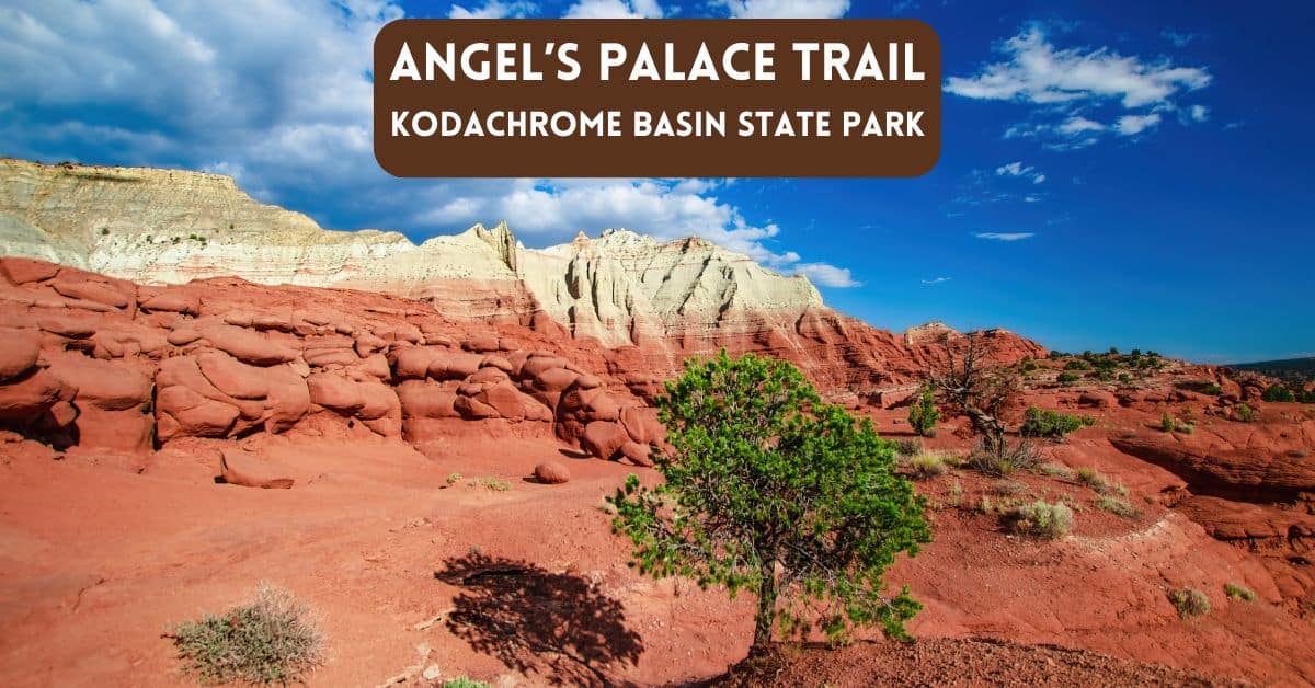 Blog post cover image - Angel's Palace Trail in Kodachrome Basin State Park