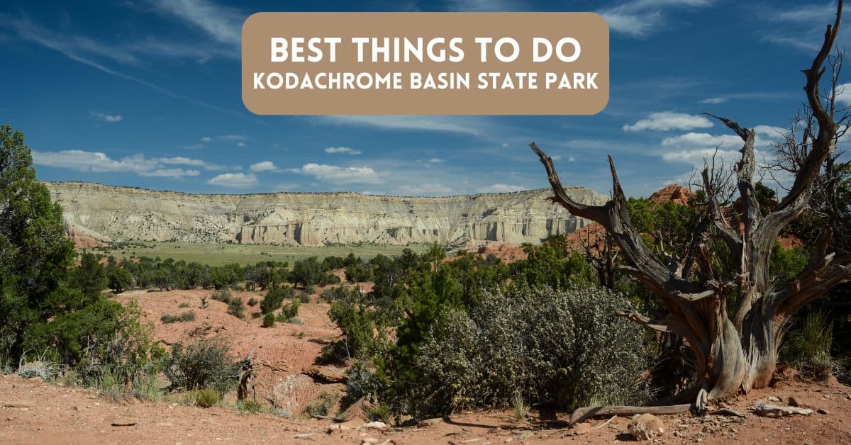 Blog post cover image for best things to do in Kodachrome Basin State Park