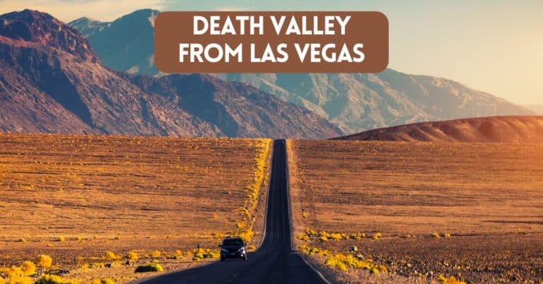 Blog post cover - Death Valley from Las Vegas