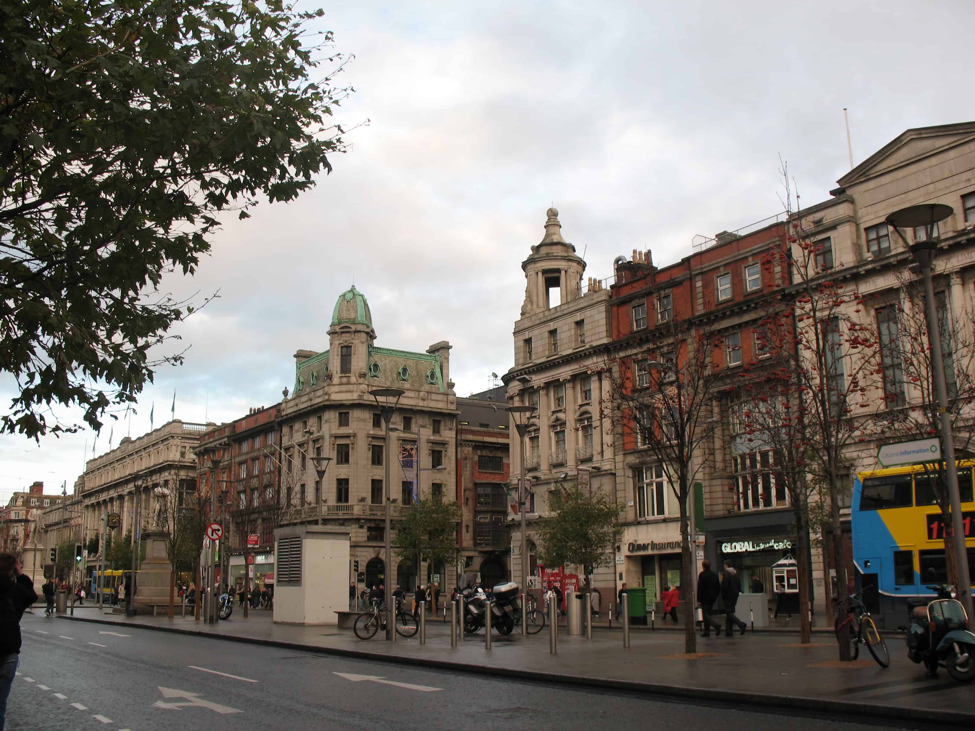 A street in Dublin Ireland