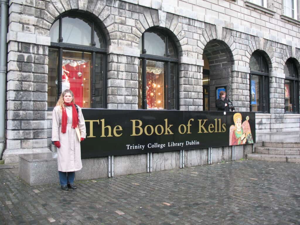 The Places Where We Go at Trinity College in Dublin to see the Book of Kells