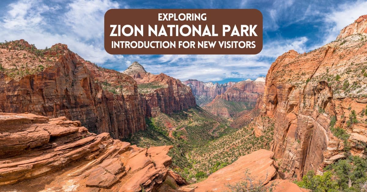 Cover image for blog post about exporing Zion National Park - a guide for new visitors