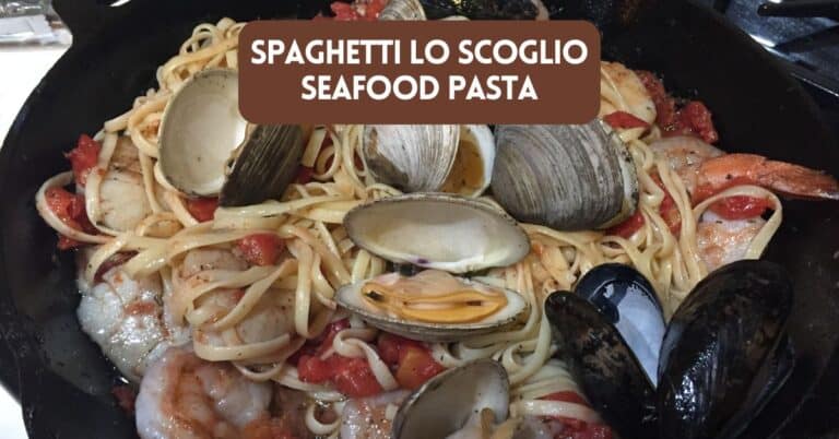 Cover image for blog post about Spaghetti Lo Scoglio recipe