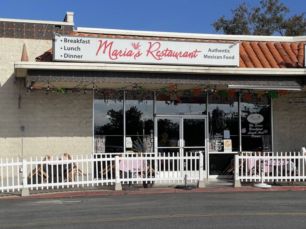 Marias Mexican Restaurant - outside view - Simi Valley