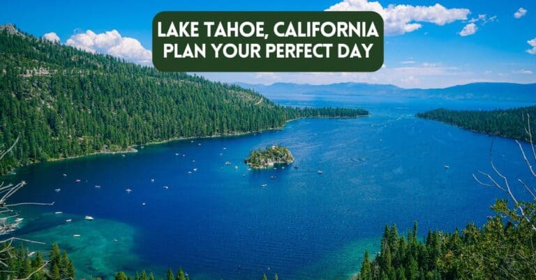 Cover image for blog post about one day in Lake Tahoe