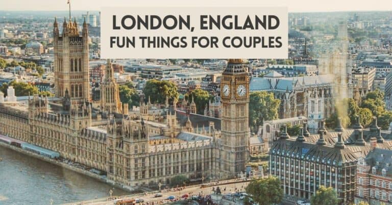 Cover image for article about fun things to do for couples in London