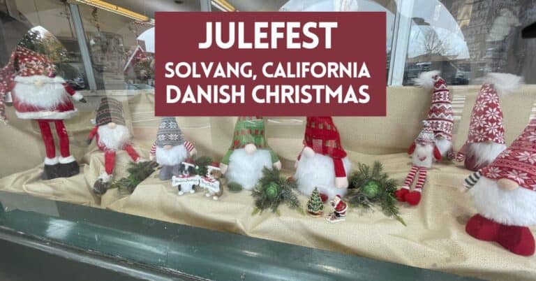 Cover image for blog post about Julefest in Solvang California