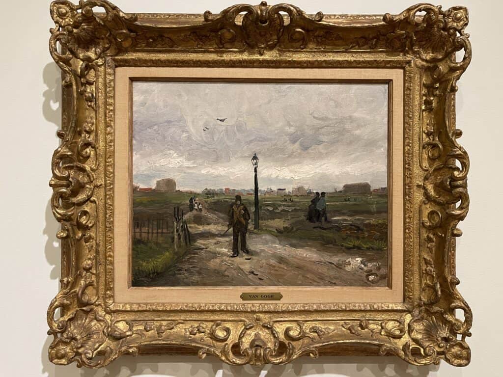 Art work by Van Gogh at Santa Barbara Art Museum