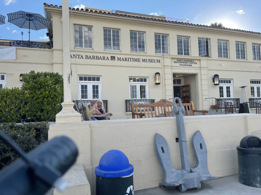 Outside view of Maritime Museum in Santa Barbara