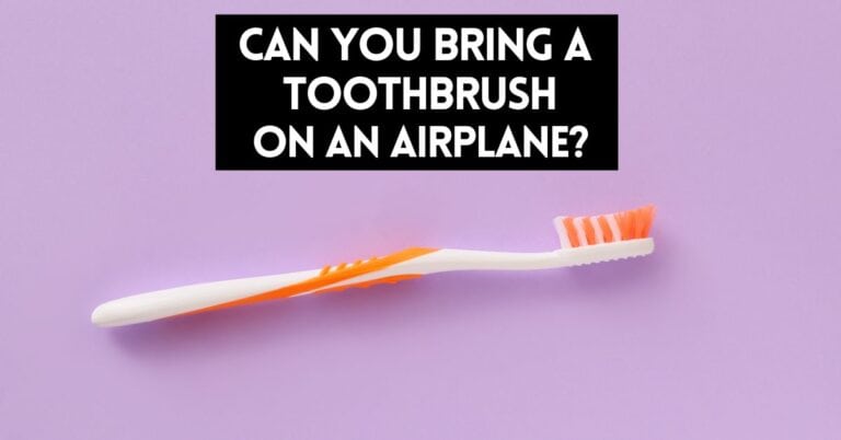 Cover image for article about can you bring a toothbrush on a plane