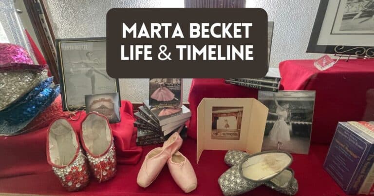 Cover image for blog post about Marta Becket life and timeline
