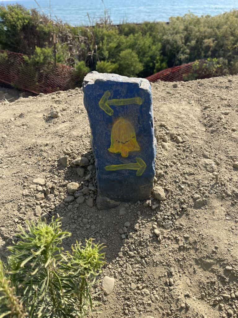 Camino de California sign
