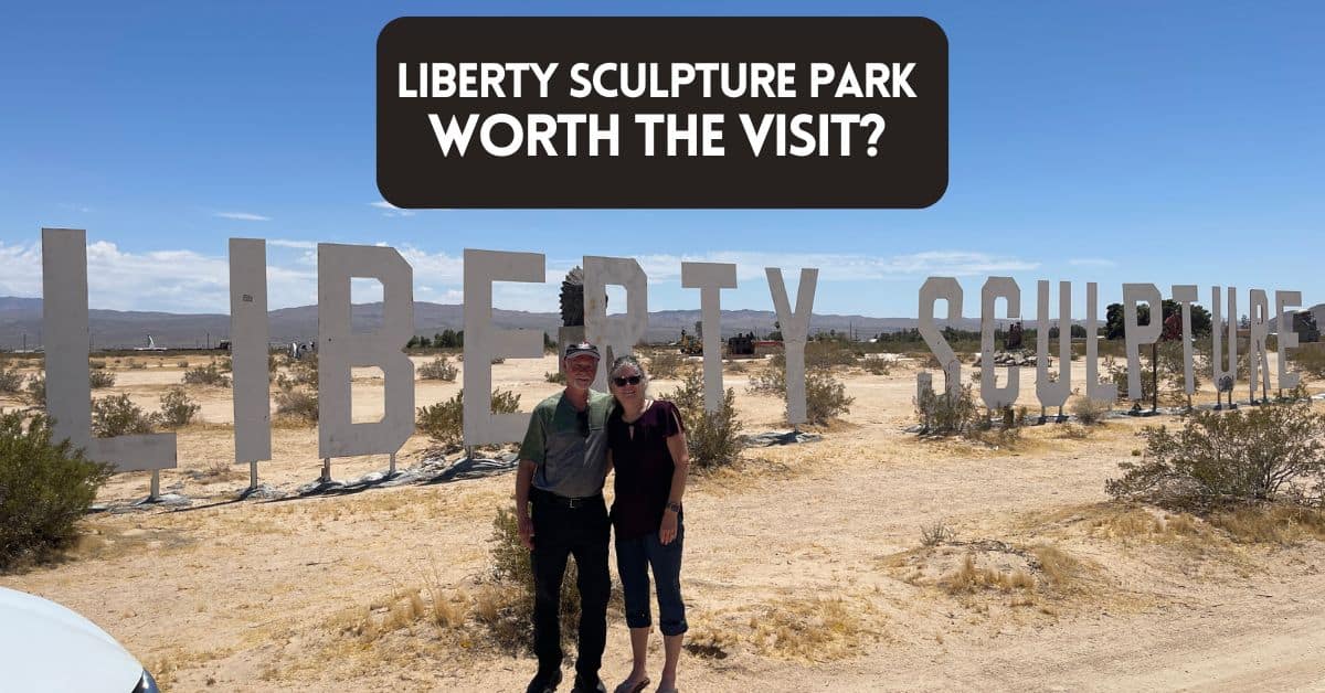 Cover image for article about Liberty Sculpture Park in Yermo, CA