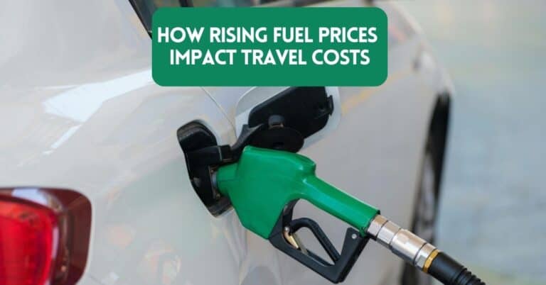 Cover image for article about rising fuel price impact on travel costs