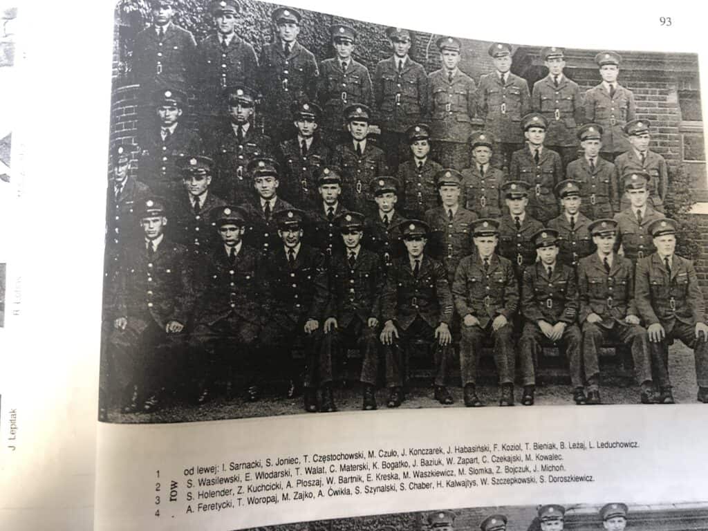 Polish members at RAF Halton during World War II era