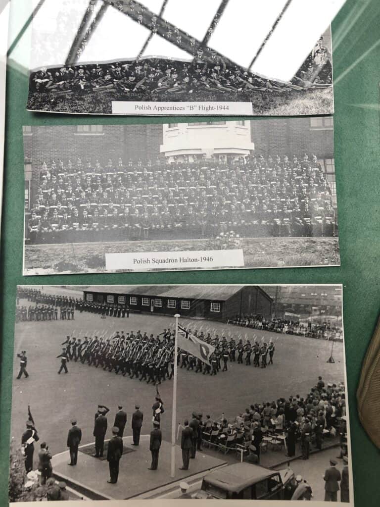 Photos of Polish Apprentices 1944 and Polish Squadron 1946 at RAF Halton