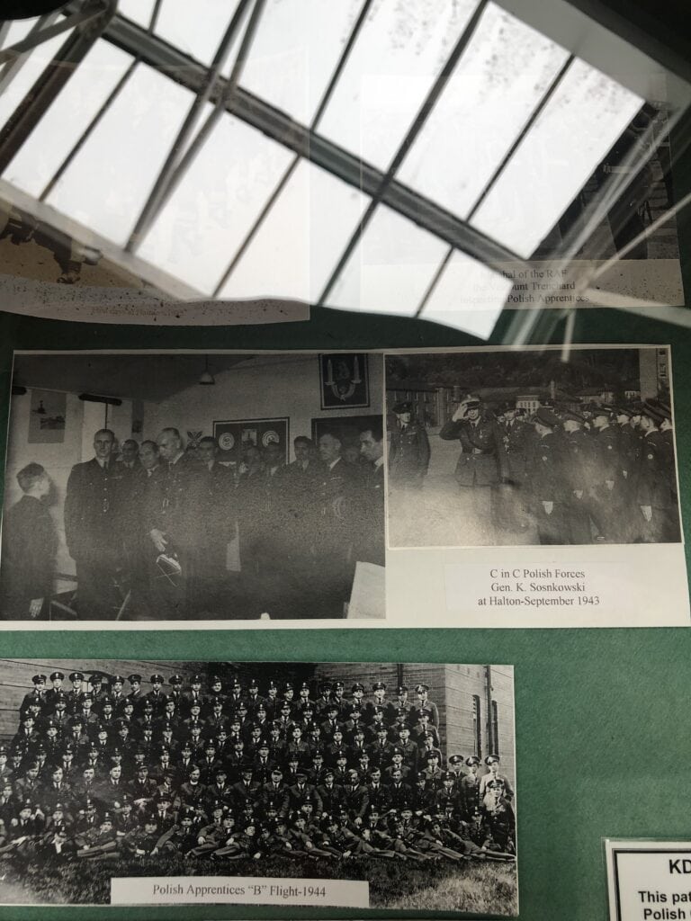Photos from RAF Halton Museum - Polish Forces - Gen. K. Sosnkowski at Halton September 1943 and Polish Apprentices "B" Flight 1944