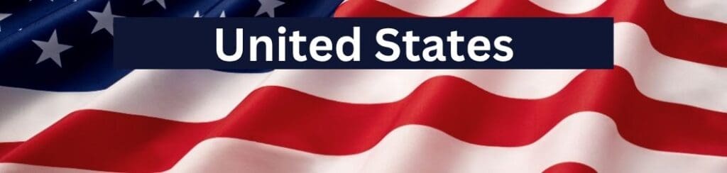 United States banner